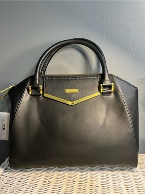 Joy & Iman Leather Bag & Clutch